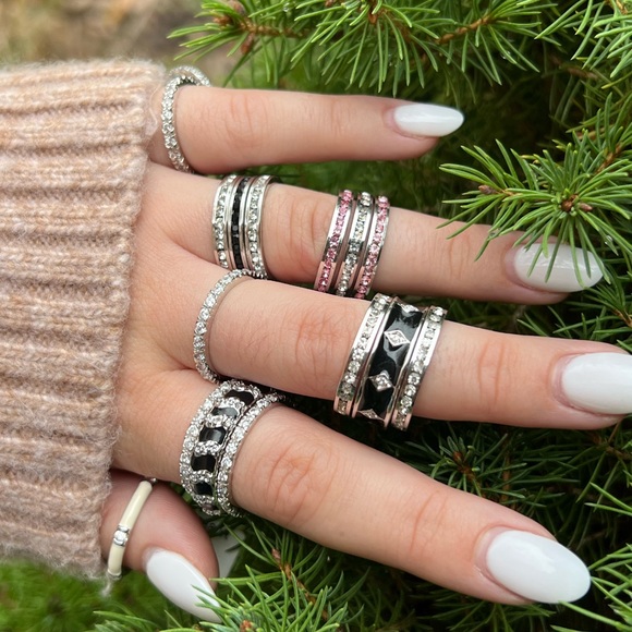 Stack Rings Set of Three - Picture 1 of 1